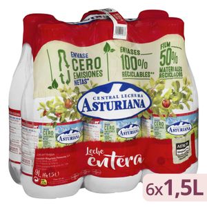 Leche entera Asturiana