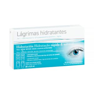 Lágrimas hidratantes para ojos secos