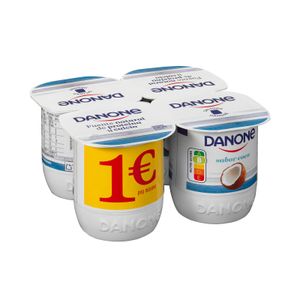 Yogur sabor coco Danone