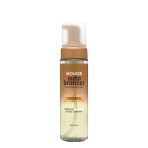 Mousse autobronceadora transparente corporal Deliplus