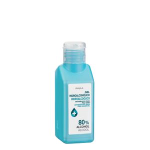 Gel de manos hidroalcohólico 80% alcohol Deliplus antiséptico sin aclarado