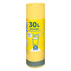 Bolsa de basura envases Bosque Verde 30L cubo mediano
