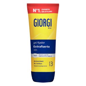 Gel fijador cabello extra fuerte Giorgi fijación 3