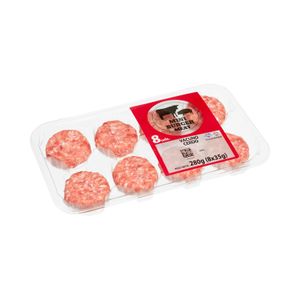 Mini burgers de vacuno y cerdo