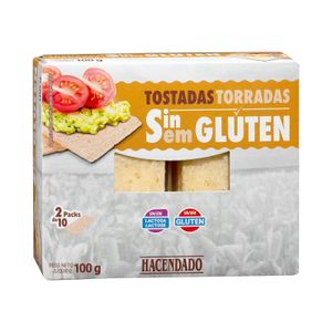 Tostadas sin gluten Hacendado