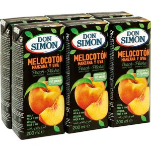 Zumo Melocotón y Uva Concentrado Pack de 6