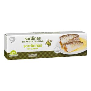 Sardinas en aceite de oliva Hacendado