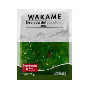 Wakame ensalada de alga marina Hacendado congelada