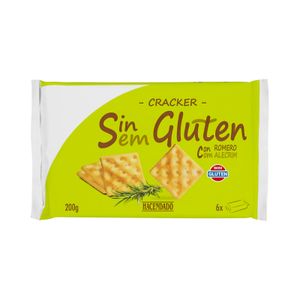 Crackers sin gluten Hacendado con romero