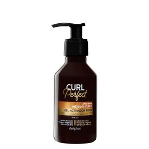 Gel activador de rizos cabello Curl Perfect Deliplus fix 3