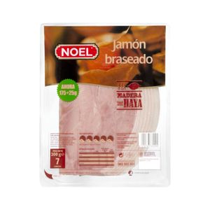 Jamón cocido braseado Noel lonchas