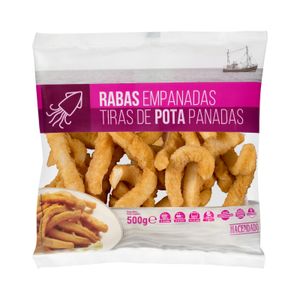 Rabas empanadas Hacendado ultracongeladas