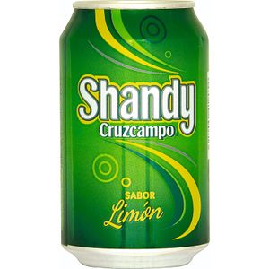 Cerveza Shandy Lata.