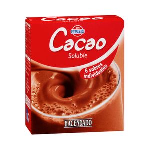 Cacao soluble en sobres Hacendado