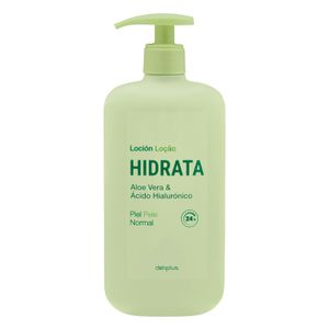 Loción corporal Hidrata Deliplus aloe vera y ácido hialurónico