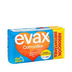 Compresa con alas super Evax cotton like