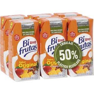 Bifrutas Tropical Pack de 6