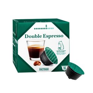 Café en cápsula doble espresso Hacendado