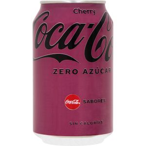 Refresco Cola Zero Cherry Lata