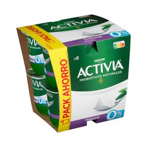 Bífidus desnatado natural Activia 0% m.g.