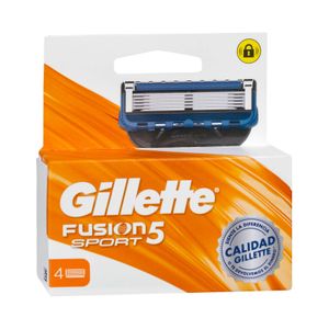 Recambios maquinilla de afeitar Gillette Fusion Sport 5 hojas