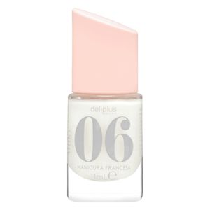 Laca de uñas manicura francesa Deliplus 06 blanco