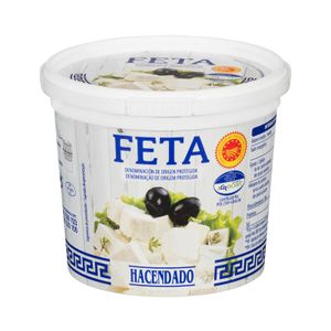 Queso feta mezcla Hacendado en dados