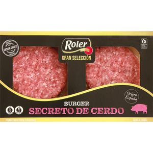 Burger con Secreto de Cerdo