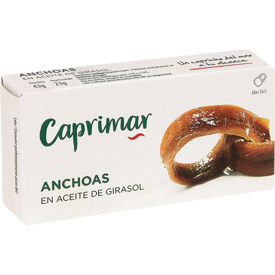 Anchoas en Aceite de Girasol