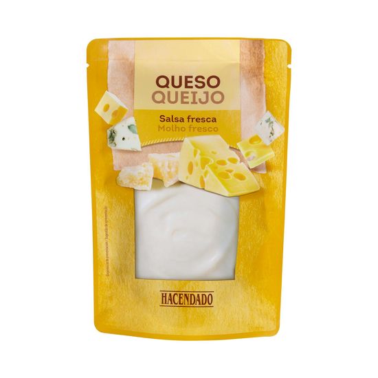 Salsa fresca Queso Hacendado