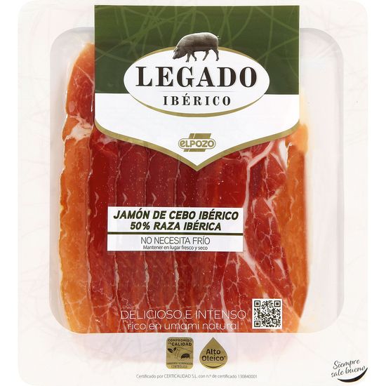 Jamón Cebo 50% Raza Ibérica