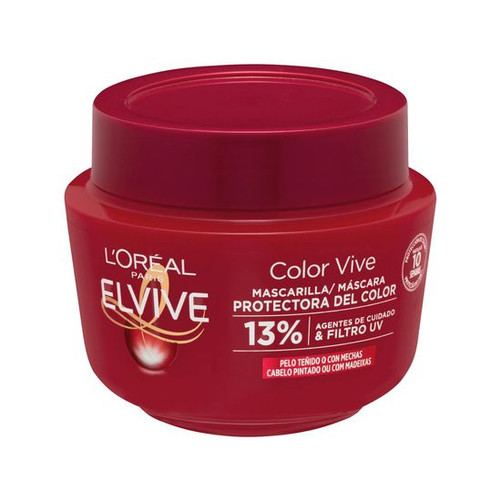 Mascarilla Protectora Color Vive Elvive cabello teñido o con mechas