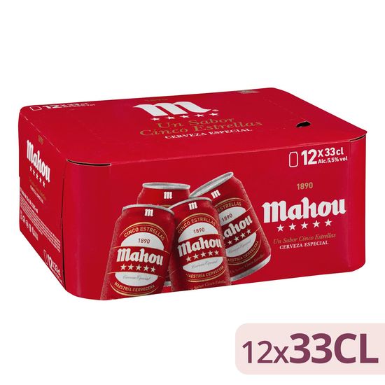 Cerveza especial Mahou