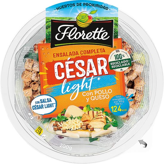 Ensalada Cesar Light Completa