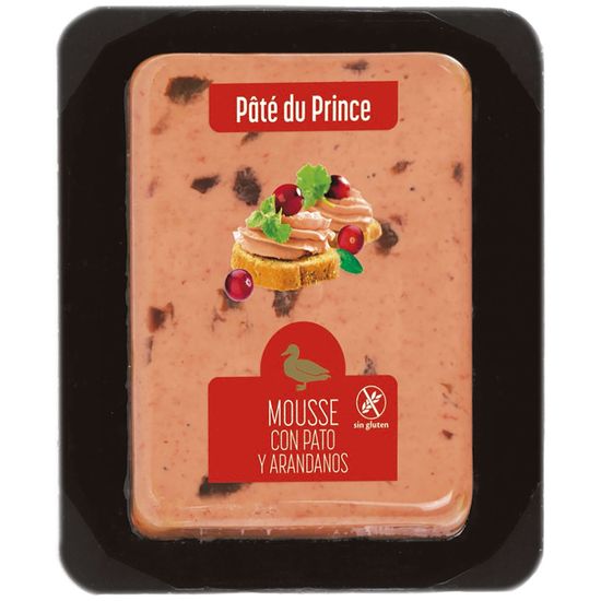 Mousse de Pato con Arándanos