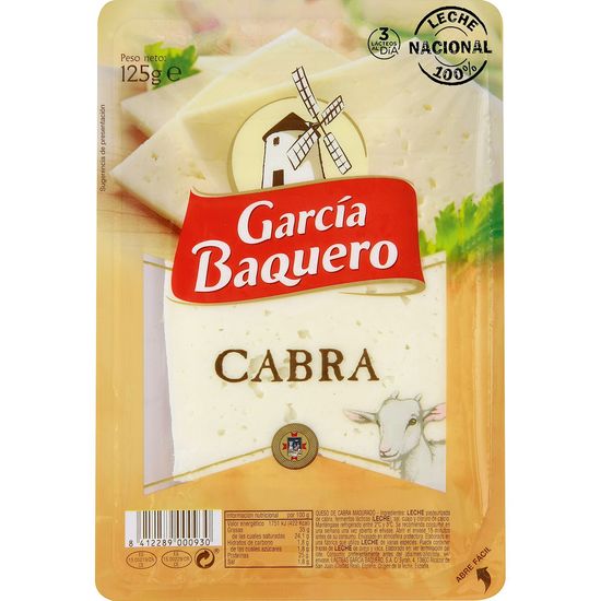 Queso Cabra Semi Lonchas