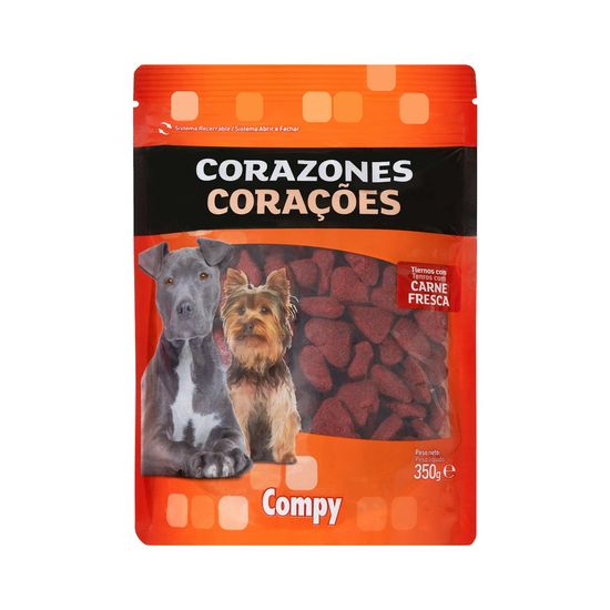 Snack corazones perro adulto Compy