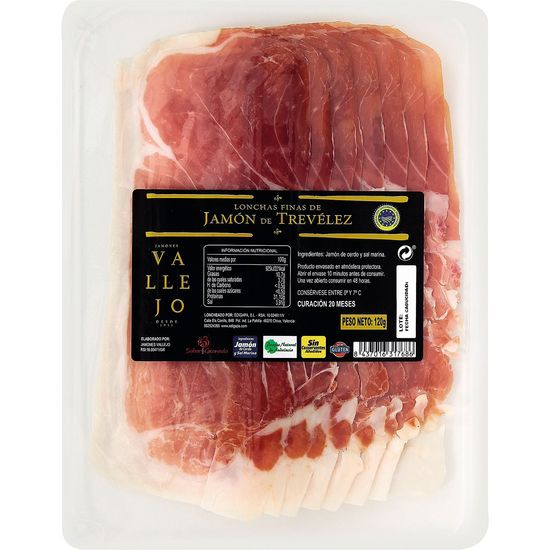 Jamón de Trevélez Lonchas Finas