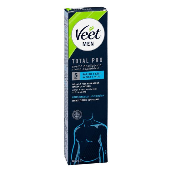 Crema depilatoria Veet for men piel sensible