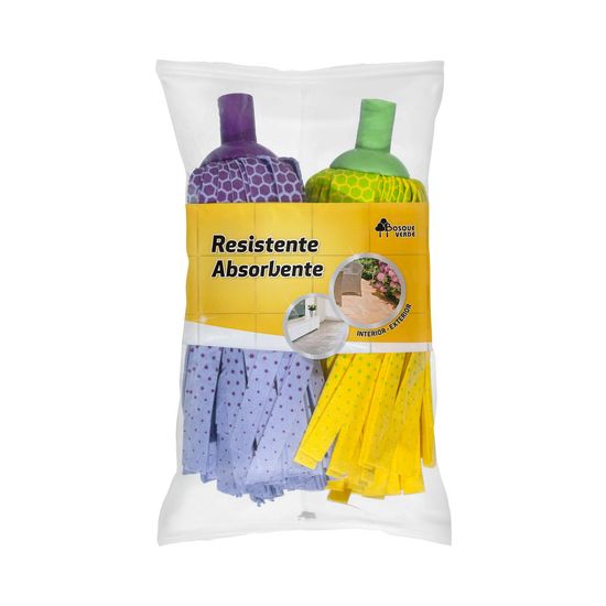 Fregona Resistente y Absorbente Bosque Verde