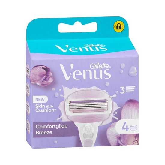 Recambios maquinilla depilación Gillette Venus Comfortglide Breeze 3 hojas