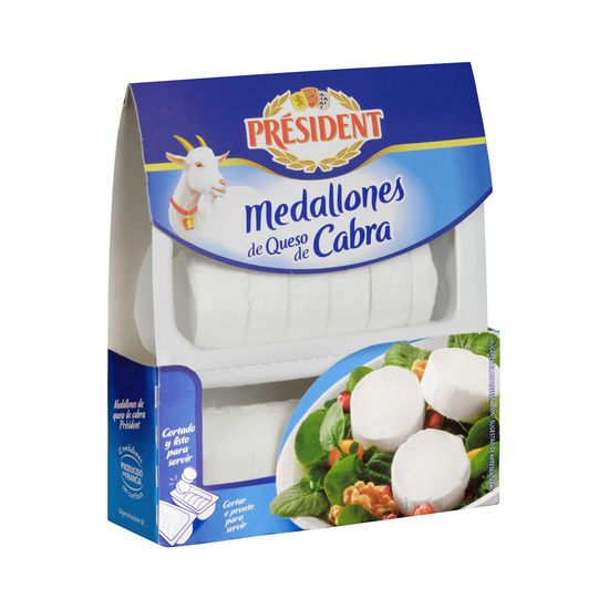 Queso de cabra Président en medallones