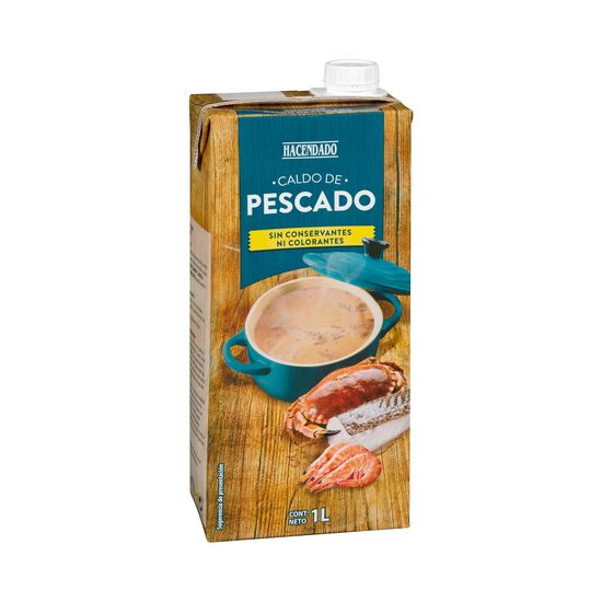 Caldo de pescado Hacendado