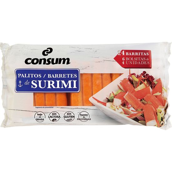 Palitos de Surimi