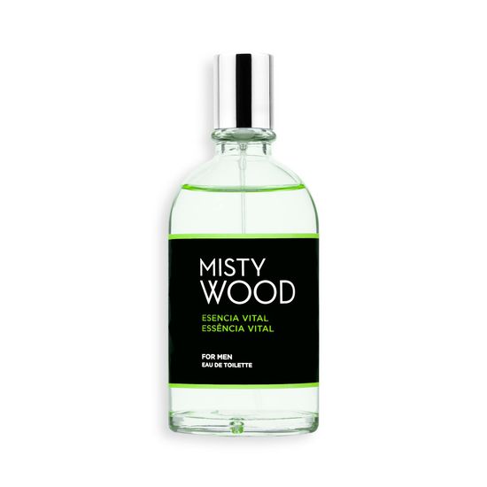 Eau de toilette hombre Misty Wood Esencia vital