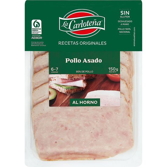 Pollo Asado al Horno Lonchas