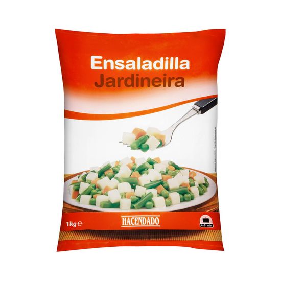 Ensaladilla Hacendado ultracongelada