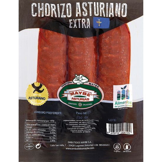 Chorizo Extra Asturiano