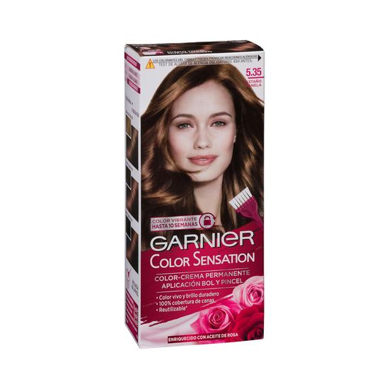 Coloración permanente Garnier 5.35 castaño canela