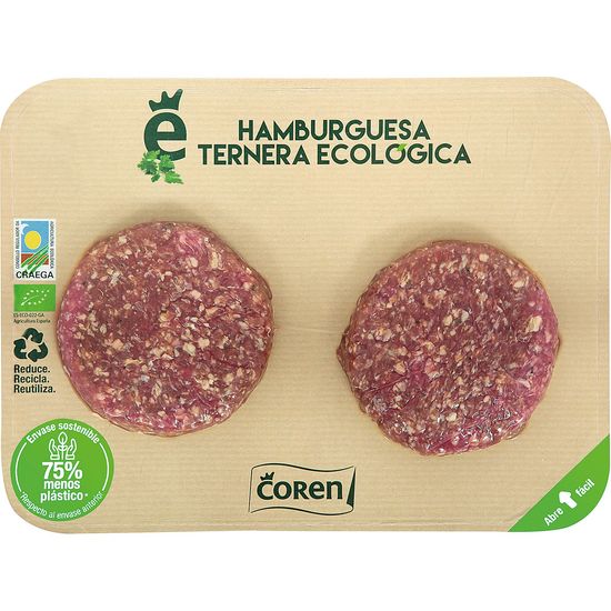 Hamburguesa de Ternera Ecológica